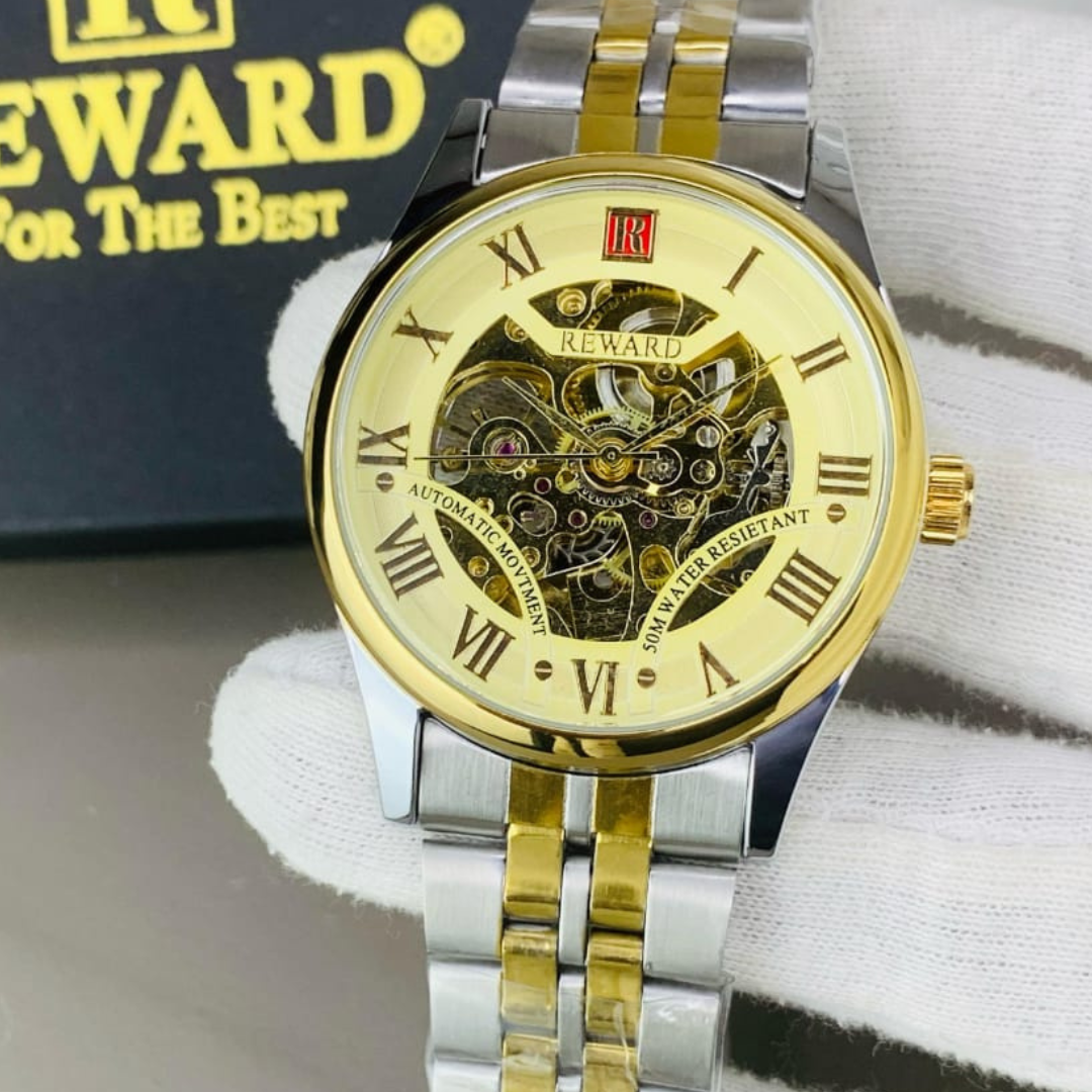 REWARD ORIGINAL AUTOMATIC WATCH-YELLOW